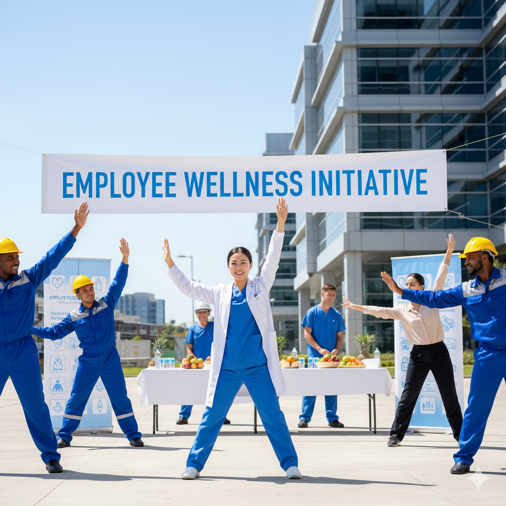 บริการจัดโครงการส่งเสริมสุขภาพพนักงาน